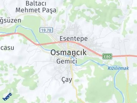 Çorum Yol Tarifi Haritası