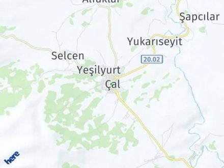 Denizli Yol Tarifi Haritası