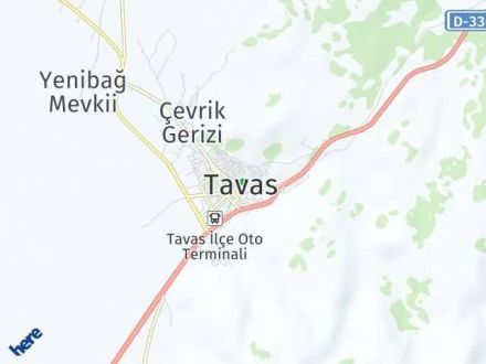 Denizli Yol Tarifi Haritası
