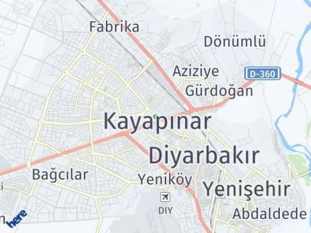 Diyarbakır Yol Tarifi Haritası