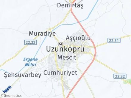 Edirne Yol Tarifi Haritası