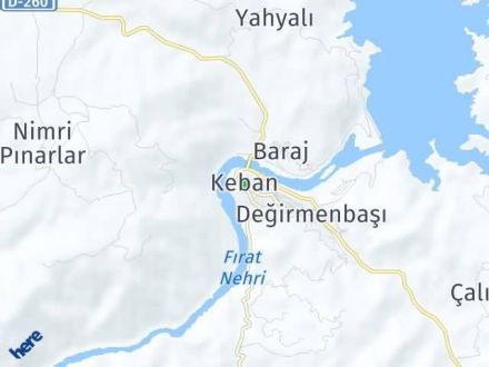 Elazığ Yol Tarifi Haritası