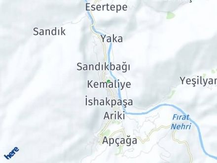 Erzincan Yol Tarifi Haritası