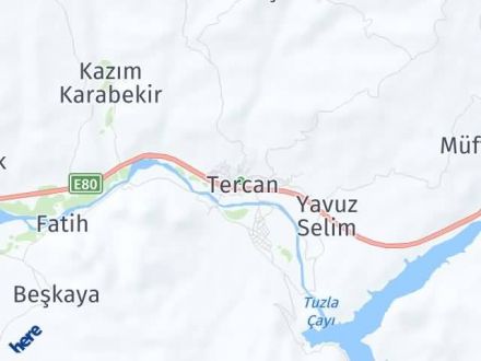 Erzincan Yol Tarifi Haritası