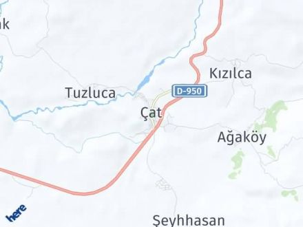 Erzurum Yol Tarifi Haritası