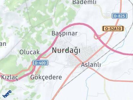 Gaziantep Yol Tarifi Haritası