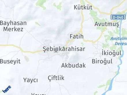 Giresun Yol Tarifi Haritası