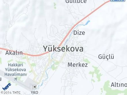 Hakkari Yol Tarifi Haritası