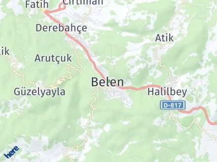 Hatay Yol Tarifi Haritası