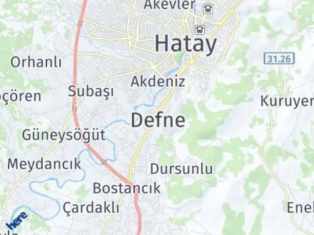 Hatay Yol Tarifi Haritası Hatay Yol Tarifi Haritası