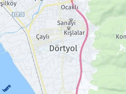 Hatay Yol Tarifi Haritası