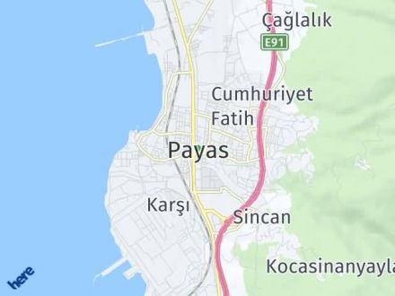 Hatay Yol Tarifi Haritası