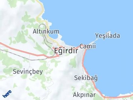 Isparta Yol Tarifi Haritası