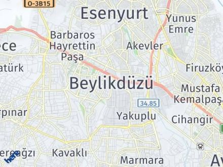 İstanbul Yol Tarifi Haritası