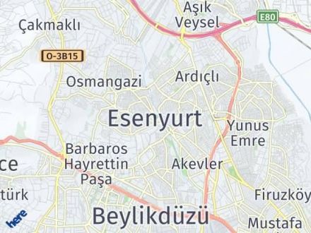 İstanbul Yol Tarifi Haritası