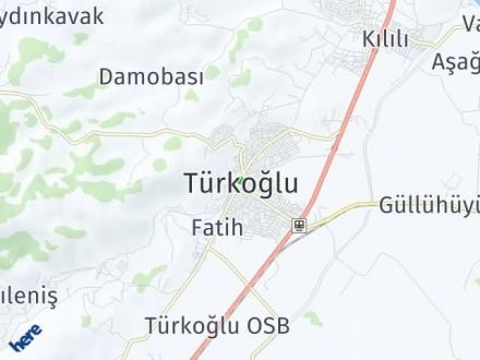 Kahramanmaraş Yol Tarifi Haritası