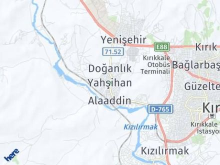 Kırıkkale Yol Tarifi Haritası