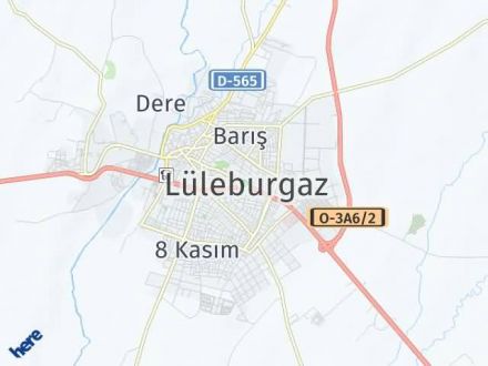 Kırklareli Yol Tarifi Haritası