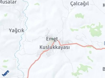 Kütahya Yol Tarifi Haritası