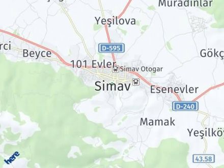 Kütahya Yol Tarifi Haritası