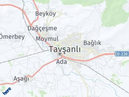 Kütahya Yol Tarifi Haritası