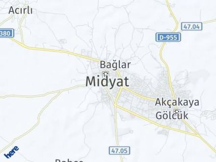 Mardin Yol Tarifi Haritası