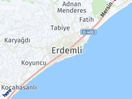 Mersin Yol Tarifi Haritası