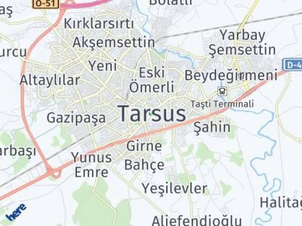 Mersin Yol Tarifi Haritası
