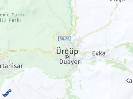 Nevşehir Yol Tarifi Haritası