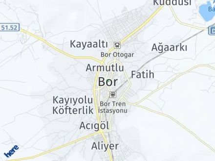 Niğde Yol Tarifi Haritası