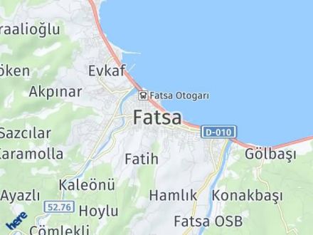 Ordu Yol Tarifi Haritası