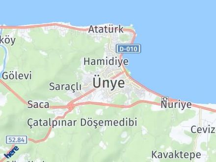 Ordu Yol Tarifi Haritası
