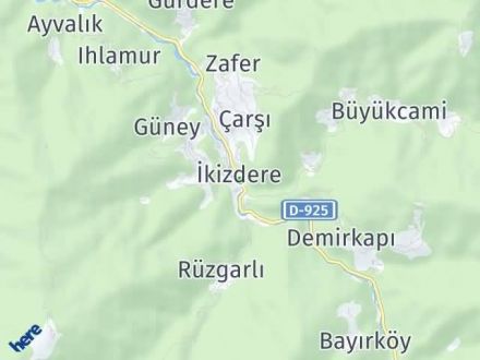 Rize Yol Tarifi Haritası