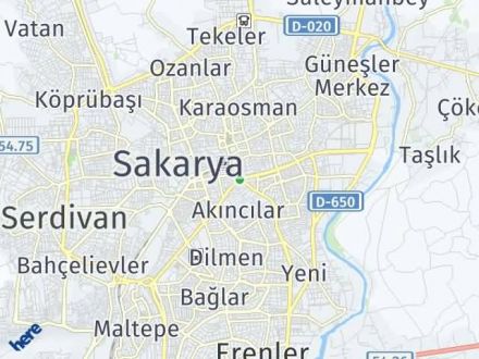 Sakarya Yol Tarifi Haritası