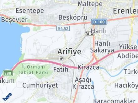 Sakarya Yol Tarifi Haritası