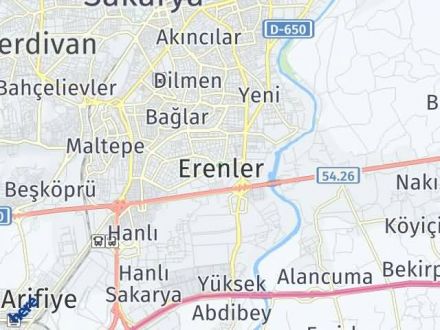 Sakarya Yol Tarifi Haritası