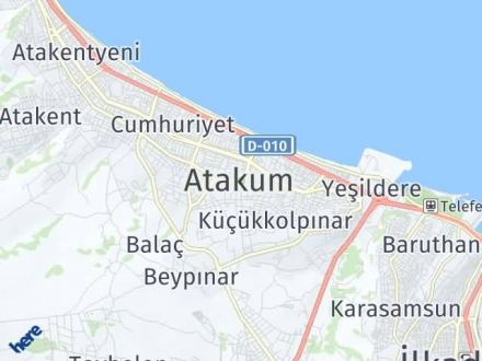 Samsun Yol Tarifi Haritası