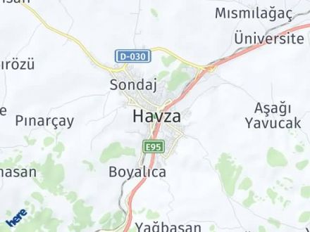 Samsun Yol Tarifi Haritası