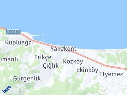 Samsun Yol Tarifi Haritası