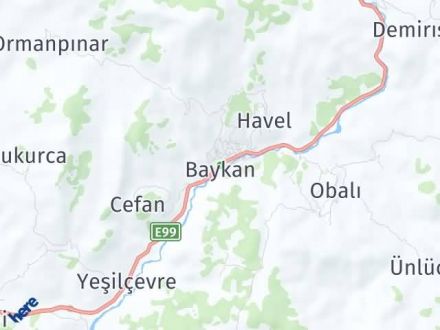 Siirt Yol Tarifi Haritası