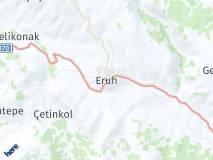 Siirt Yol Tarifi Haritası