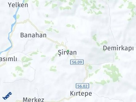 Siirt Yol Tarifi Haritası