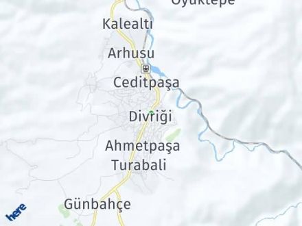 Sivas Yol Tarifi Haritası