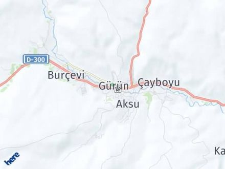 Sivas Yol Tarifi Haritası