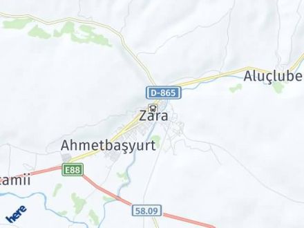 Sivas Yol Tarifi Haritası