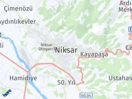 Tokat Yol Tarifi Haritası