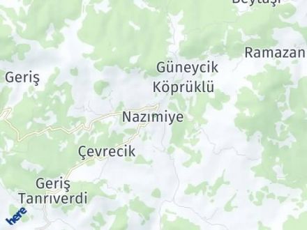 Tunceli Yol Tarifi Haritası