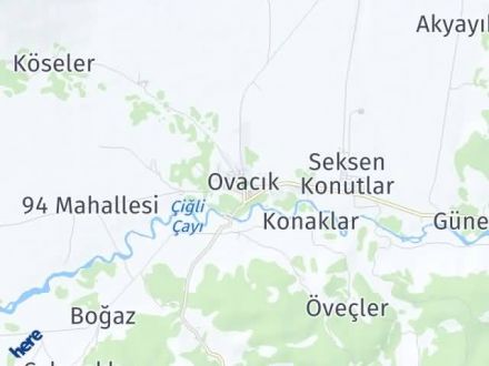 Tunceli Yol Tarifi Haritası