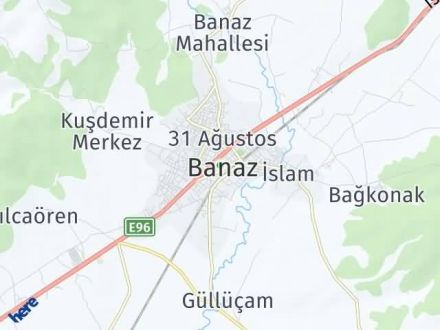 Uşak Yol Tarifi Haritası