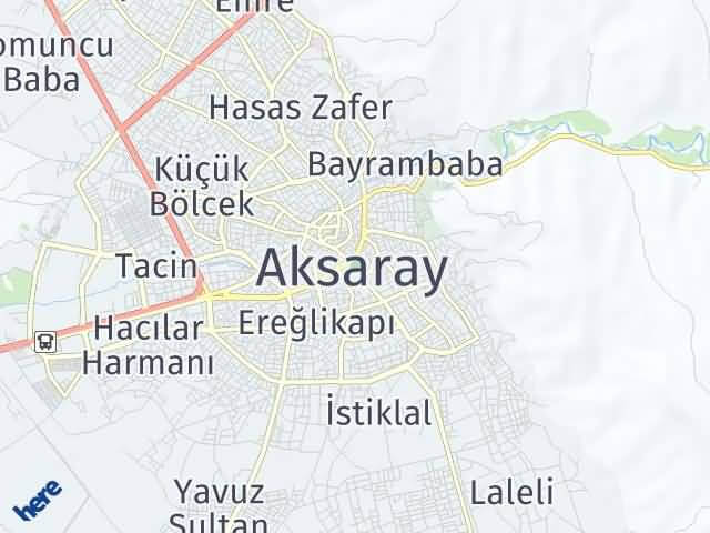 Aksaray Yol Tarifi
